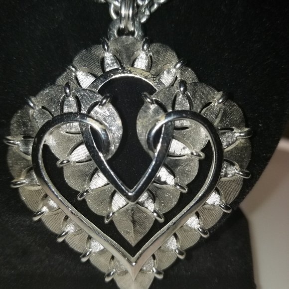 Crown Trifari Art deco statement necklace - Picture 3 of 5